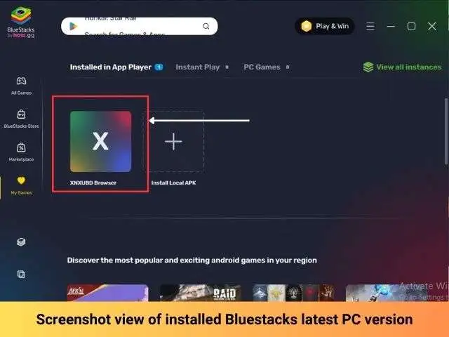 Bluestacks APK Integrated